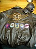 (NEW) TUSKEGEE AIRMEN LEATHER BOMBER JACKET
